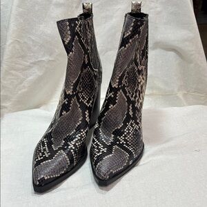 Marc Jacob’s Leather Python Ankle Boots